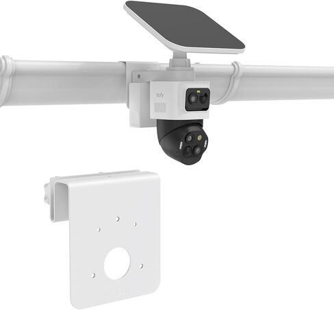 Gutter Mount for eufy PoE NVR Security System S4 Max,eufyCam S4 and eufy PoE Bullet-PTZ Cam S4 Security Camera (White) in Kuwait