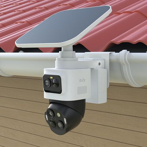 Gutter Mount for eufy PoE NVR Security System S4 Max,eufyCam S4 and eufy PoE Bullet-PTZ Cam S4 Security Camera (White) in Kuwait