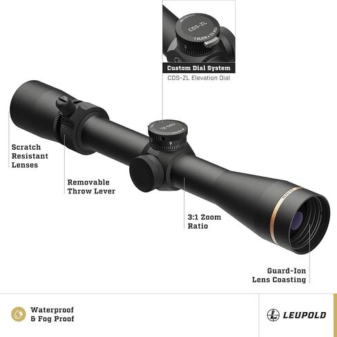 Leupold VX-3HD 2.5-8x36 (1 inch) CDS-ZL Duplex Reticle Riflescope in Kuwait