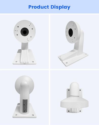 KU-DS-1273ZJ-130-TRL دعامة تثبيت على الحائط مصنوعة من سبائك الألومنيوم مع صندوق توصيل لكاميرات HIK المقببة in Kuwait