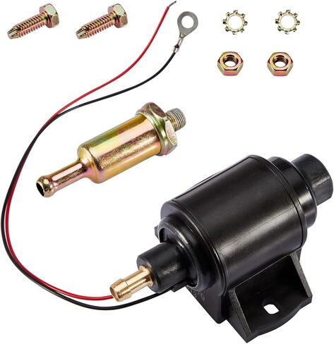 CarBole Micro Electric Gasoline Fuel Pump Universal 5/16 inch Inlet and Outlet 12V 1-2A 35GPH 4-7 P.S.I. Operating Fuel Pressure in Saudi Arabia