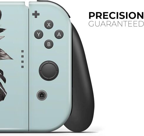 Design Skinz - متوافق مع حزمة وحدة تحكم Nintendo Switch OLED - غطاء حماية من الفينيل مقاوم للخدش وقابل للإزالة - وقت الصيف النعناعي in Kuwait