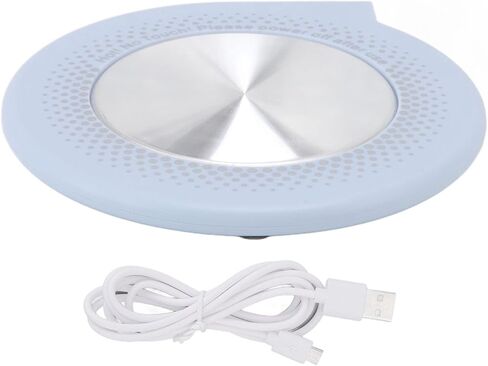 Coffee Mug Warmer,USB Cup Warmer for Desk 55°c Constant Temperature Electric Cup Wamer Milk Cup Heater Pad for Home Kitchen Office,Auto Shut Off for Tea Milk Hot Drinks Blue in Kuwait