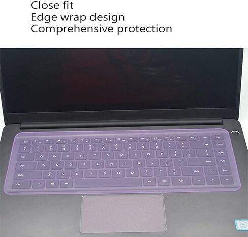Keyboard Cover Protector Notebook Laptop Accessories Keyboard Skin 15-17 inch Soft Silicone 12-14 inch Waterproof Keyboard Film(Blue) in Kuwait