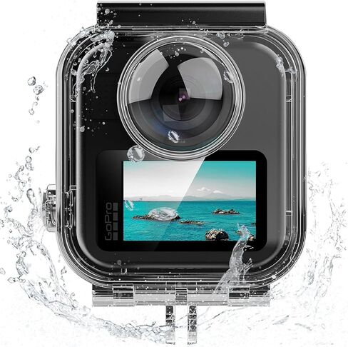 Underwater Housing Case Waterproof Only for Gopro Max 2, 45M/147FT Underwater Invisible Diving Protective Cover for Gopro Max 2 in Kuwait