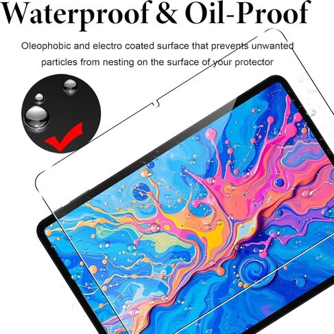 Murmure [2 Pack Screen Protector for TECLAST Art Pad Pro/TECLAST Artpadpro Android 15 Tablet, 9H Hardness [HD Clarity] Anti-Scratch Tempered Glass Screen Film,Easy Installation,Bubble Free in Kuwait