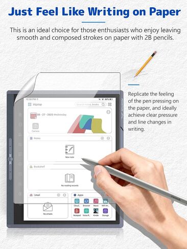 3-Pack Matte Screen Protector for Penstar eNote Pro 10.3 Inch,Matte Anti-Glare PET Film, Anti-Fingerprint & Scratch-Resistant for Natural Writing and Drawing in Kuwait
