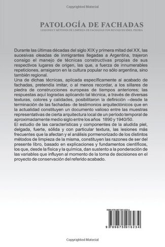 Patología De Fachadas. Lesiones Y Métodos De Limpieza De Fachadas Con Revoques Símil Piedra. in Kuwait