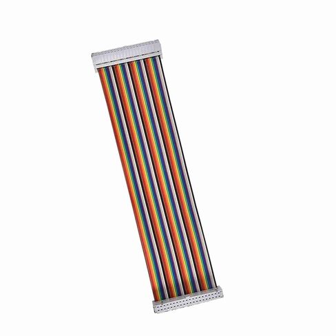 40Pin GPIO Adapter Cable,Rainbow Ribbon with Copper Core for High Conductivity and Durability,40Pin Female to Female Ribbon Cable,Compatible with Banana Pi Orange Pi 2 3 for Electr in Kuwait