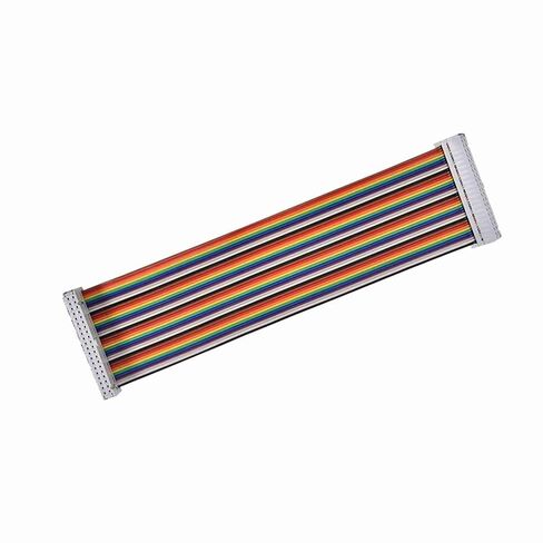 40Pin GPIO Adapter Cable,Rainbow Ribbon with Copper Core for High Conductivity and Durability,40Pin Female to Female Ribbon Cable,Compatible with Banana Pi Orange Pi 2 3 for Electr in Kuwait