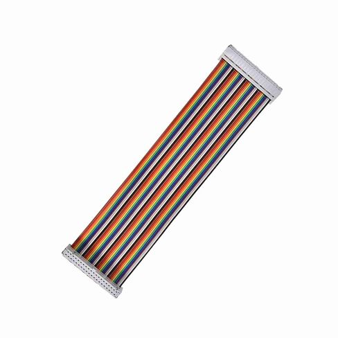 40Pin GPIO Adapter Cable,Rainbow Ribbon with Copper Core for High Conductivity and Durability,40Pin Female to Female Ribbon Cable,Compatible with Banana Pi Orange Pi 2 3 for Electr in Kuwait