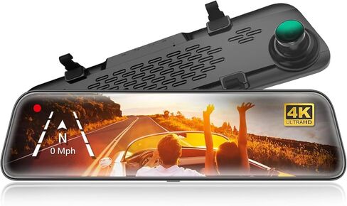 مرشح مستقطب CPL لكاميرا WOLFBOX G840S/G850/G900/G900 Pro 4K Mirror Dash Cam - مرشح عدسة مضاد للوهج يقلل من انعكاسات الزجاج الأمامي، ويعزز اللون والوضوح لتسجيل UHD 2160P in Kuwait