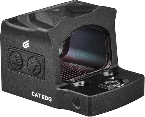مشهد نقطة حمراء مغلق ومقاوم للسقوط من Cyelee CAT EDG لبصمة قدم RMSc/407k/507k - 3 رؤية انعكاسية MOA مع وضع الاستعداد المعطل للحركة (مشابه للاهتزاز مستيقظًا) in Kuwait