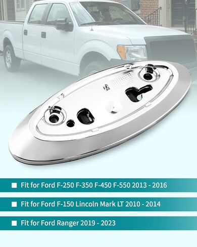 Tailgate Backup Camera Housing Bezel Fit for Ford F-150 F-250 F-350 F-450 F-550 Ranger, Fit for Lincoln Mark LT, Rear Tailgate Fender Reversing Camera Housing Replaces AL3Z-19H511-A in Kuwait