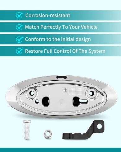 Tailgate Backup Camera Housing Bezel Fit for Ford F-150 F-250 F-350 F-450 F-550 Ranger, Fit for Lincoln Mark LT, Rear Tailgate Fender Reversing Camera Housing Replaces AL3Z-19H511-A in Kuwait