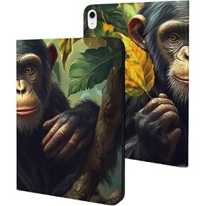 Monkey Gorilla Slim Fit Tablet Case Protective Stand Cover Shell Compatible with iPad 10代 (10.9in) in Kuwait