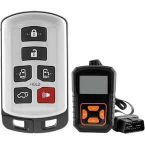 Smart Remote Key Fob Replacement DIY Kit for Toyota Sienna 2011 2012 2013 2014 2015 2016 2017 2018 2019 2020 Keyless Entry Remote HYQ14ADR 89904-08010 Easy Replace At Home in Kuwait