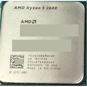 معالج وحدة المعالجة المركزية AR 5 2600 R5 3.4 جيجا هرتز سداسي النواة اثني عشر نواة 65 وات YD2600BBM6IAF مقبس AM4 in Kuwait