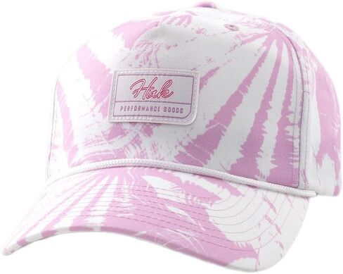 HUK Women's 5 Panel Printed Rope Hat, Fishing Cap, Unstructured Snapback, Recycled Brim in Kuwait