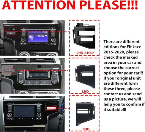 [4G 64G] Android Car Stereo FM Radio Carplay Android Auto 9 بوصة شاشة لمس مشغل الوسائط مع كاميرا احتياطية لسيارة Honda Fit 2014 2015 2016 2017 RHD in Kuwait