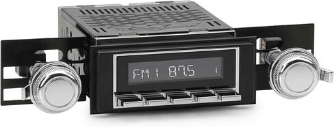 RetroRadio متوافق مع 1969 شيفروليه كامارو تتضمن الميزات بلوتوث، AUX، AM/FM LAC-M1-220-03P-73PC in Kuwait