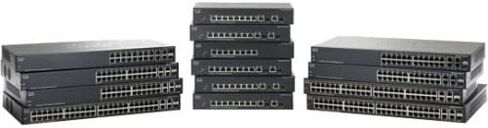 Cisco SG300-10P محول مُدار بـ 10 منافذ 10/100/1000 جيجابت PoE (متجدد) in Kuwait