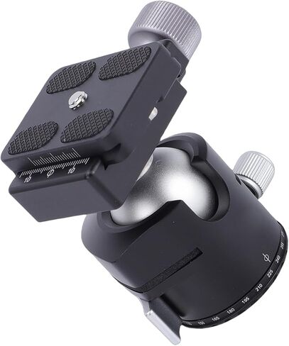 Naroote Quick Lock Ball Head 32mm Tripod Ball Head, High Load Capacity, Professional Dual Locking for DSLR & Mirrorless Camera in Kuwait