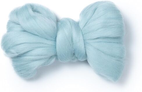 Kondoos Natural Wool roving, 2 OZ. Best Wool for Needle Felting and Wet Felting, handcrafts and DIY Spinning Projects, Wool Felting Supplies. Dyed Colors. (Beige, 2 oz) in Kuwait