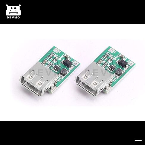 DEVMO DC-DC USB 0.9 فولت ~ 5 فولت إلى 5 فولت وحدة إمداد الطاقة ذات الإخراج الثابت (2 قطعة) in Kuwait