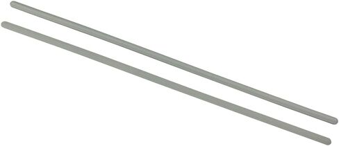 قطعتان من شرائط القدم المطاطية للغطاء السفلي لسلسلة HP Pavilion 14-EC 14-DV TPN-Q244 G7G M16635-001 M24508-001 غطاء سفلي مطاطي غير قابل للانزلاق شرائط قدم ممتصة للصدمات فضية in Kuwait