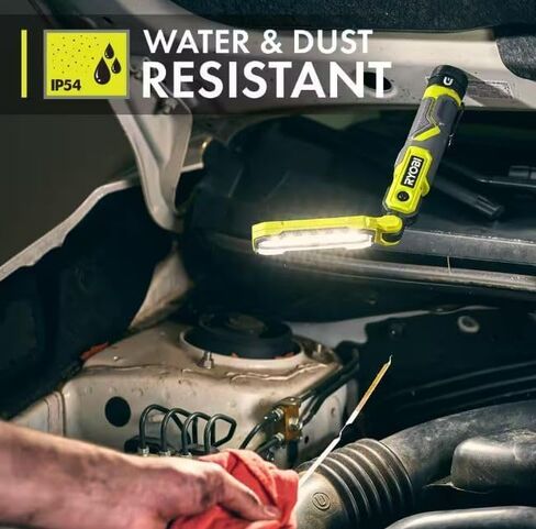 RYOBI USB بطارية ليثيوم لاسلكية 550 لومن قابلة لإعادة الشحن مع بطارية 2.0 أمبير وكابل شحن in Kuwait