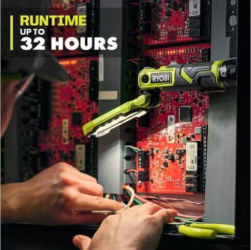 RYOBI USB بطارية ليثيوم لاسلكية 550 لومن قابلة لإعادة الشحن مع بطارية 2.0 أمبير وكابل شحن in Kuwait