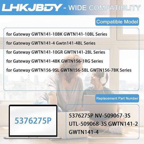 بطارية كمبيوتر محمول 5376275P UTL-509068-3S NV-509067-3S متوافقة مع البوابة GWTN141-10BK GWTN141-10BL GWTN141-4BK GWTN141-4BL GWTN156-1RG GWTN141-2BL GWTN156-9SL GWTN141-10GR GWTN141-4 GWTN156-5BL in Kuwait
