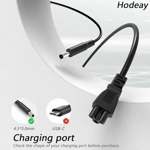 65W 45W AC Laptop Charger Compatible with Dell Inspiron 15 13 5368 5378 7347 7348 7359 3558 3567 5558 5559 5567,Latitude 3490 3590 3520 3540 3550 3440 3420 3450 3320,XPS 13 9350 9360,Vostro 3558 3559 in Kuwait