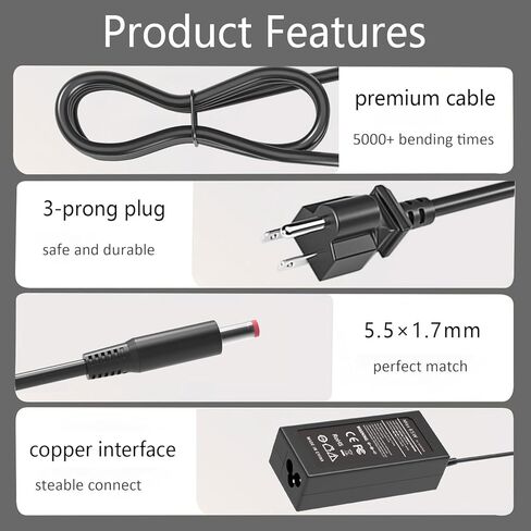 65W 45W AC Laptop Charger Compatible with Dell Inspiron 15 13 5368 5378 7347 7348 7359 3558 3567 5558 5559 5567,Latitude 3490 3590 3520 3540 3550 3440 3420 3450 3320,XPS 13 9350 9360,Vostro 3558 3559 in Kuwait