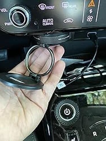 Magnetic Phone Mount & Metal Plates Set – 3Pack Magnetic Car Phone Holder + 4-Pack Strong Metal Plates for iPhone, Samsung, and More – Universal Dashboard & Air Vent Mount for Smartphones – Secure, D in Kuwait