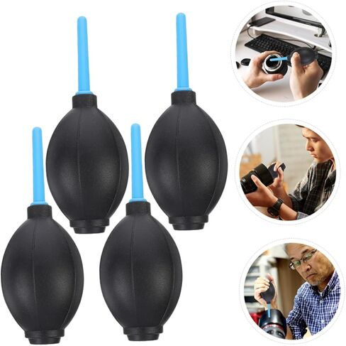 Angoily 4Pcs Air Blower Dust High Compressed Equipment for Camera Lens Sensors Keyboards and Electronics Durable with Strong Nozzle for Dust in Kuwait