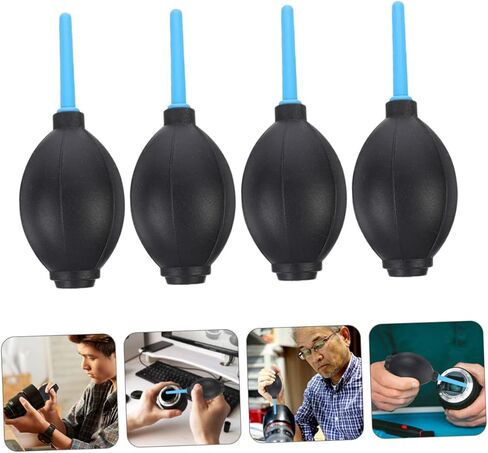 Angoily 4Pcs Air Blower Dust High Compressed Equipment for Camera Lens Sensors Keyboards and Electronics Durable with Strong Nozzle for Dust in Kuwait