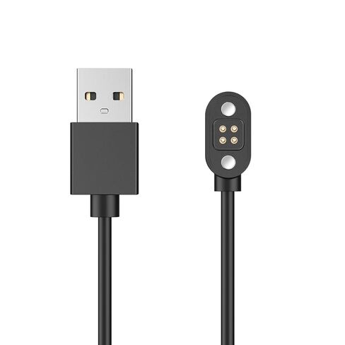 كابل شحن Mugust لسماعات التوصيل العظمي، سلك شاحن USB مغناطيسي بطول 2.54 مم لسماعات الرأس ذات التوصيل العظمي بواجهة 4 سنون، والأشرطة الذكية، والساعات الذكية in Kuwait