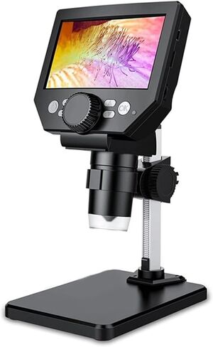 مجهر 7 بوصة LCD USB مجهر 12 ميجابكسل 1200X تكبير كاميرا فيديو محمولة، 7 بوصة 1200x، 1200X in Kuwait