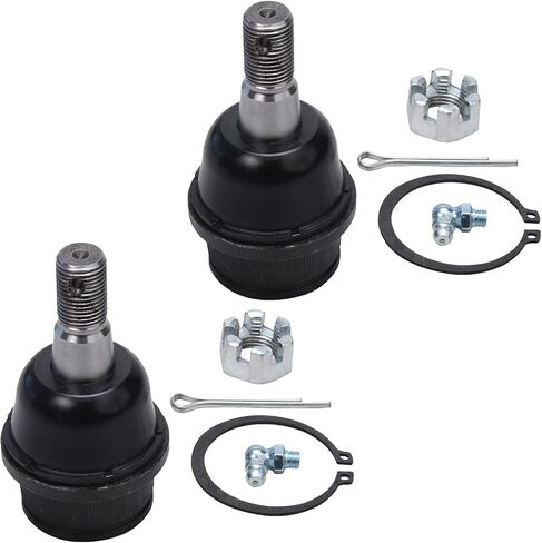 Detroit Axle - 4 مفاصل كرة أمامية للفترة 2002-2005 Ford Explorer Mercury Mountaineer Lincoln Aviator 2003 2004 Upper Lower Ball Combisions in Saudi Arabia