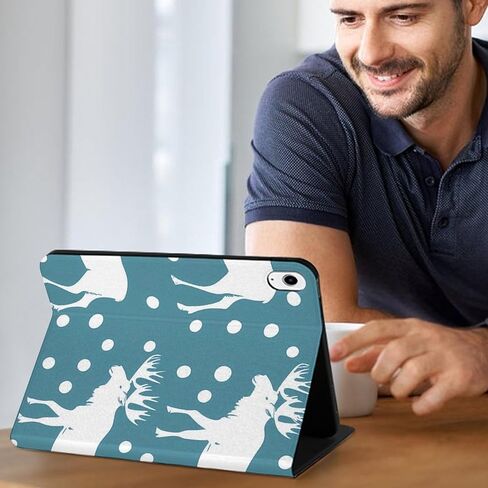 حافظة كمبيوتر لوحي بتصميم نحيف من Deer Moose وغطاء واقٍ متوافق مع iPad 10代 (10.9 بوصة) in Kuwait
