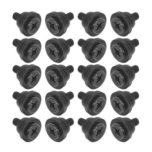 Healeved 20pcs 3.5-inch HDD Shock Absorption Screws Hard Disk Drive Mounting Screws PC Replacement for Mechanical Hard Drives in Kuwait