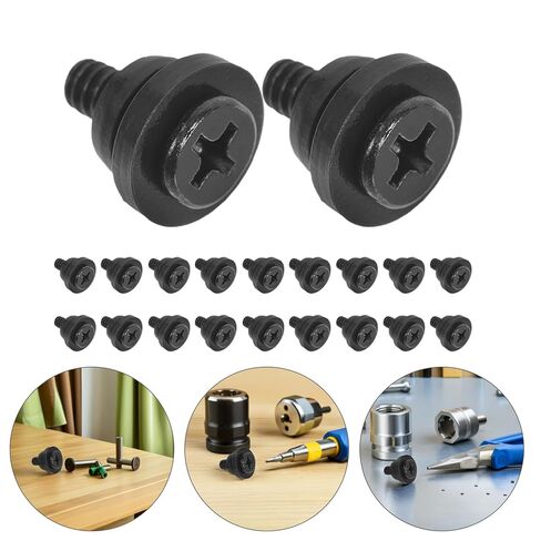 Healeved 20pcs 3.5-inch HDD Shock Absorption Screws Hard Disk Drive Mounting Screws PC Replacement for Mechanical Hard Drives in Kuwait
