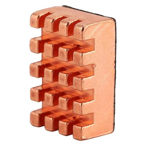 Fafeicy Brass Heatsink, Thermal Tape, CPU Heat Sink for Effective Cooling in CPUs and Power Supplies in Kuwait
