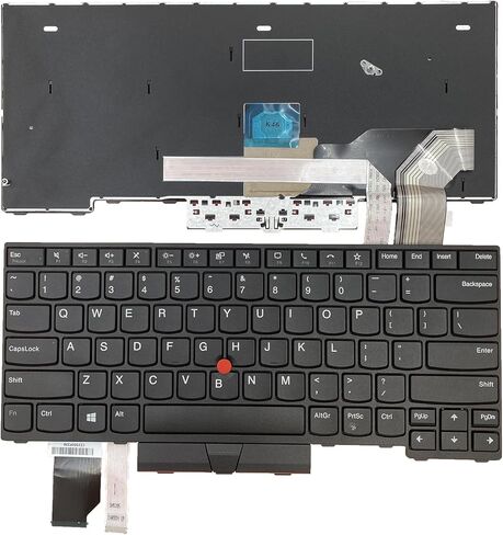 لوحة مفاتيح بديلة للكمبيوتر المحمول بتصميم أمريكي لأجهزة Lenovo IBM Thinkpad L14 L14 gen 1 L14 gen 2 5N20W67724 5N20W67688 5N20W67850 5N20W67796 in Kuwait
