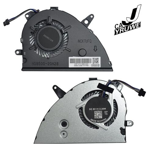 CPU Cooling Replacement Fan Compatible with HP Pavilion 15-cw 15-cs Serie 15-cs3153cl 15-cs0085cl 15-cw1063wm / L27902-001 L25584-001 L25588-001 Serie P/N NS85B00-17K24 L25584-001 in Kuwait