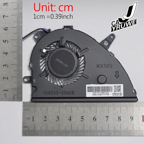CPU Cooling Replacement Fan Compatible with HP Pavilion 15-cw 15-cs Serie 15-cs3153cl 15-cs0085cl 15-cw1063wm / L27902-001 L25584-001 L25588-001 Serie P/N NS85B00-17K24 L25584-001 in Kuwait