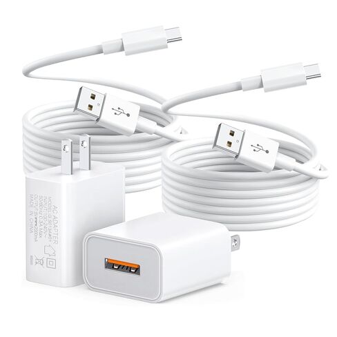 2-Pack Wall Charger with USB-C Charging Cable for WYZE Duo Cam Pan, Cam Pan v4 Camera - 10FT in Kuwait