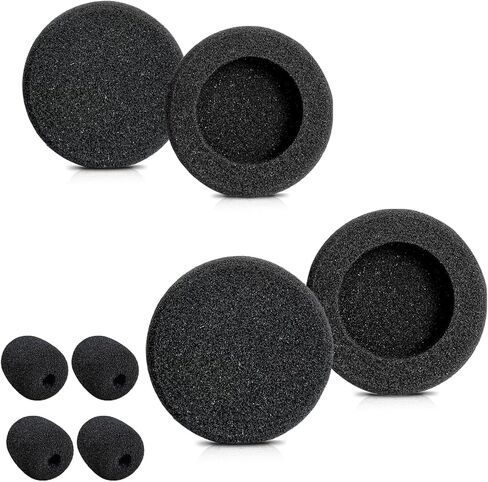 Ear Cushions for VXI BlueParrott Headset Replacement Earpads Foam Ear Pads Compatible with BlueParrott B250-XT Plus B250-XTS B250XT B250 B150 Headphones (4 Pack) in Kuwait